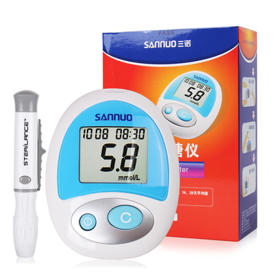 2021 Plastic New Home Portable Blood Glucose Meter Blood Glucose Tester